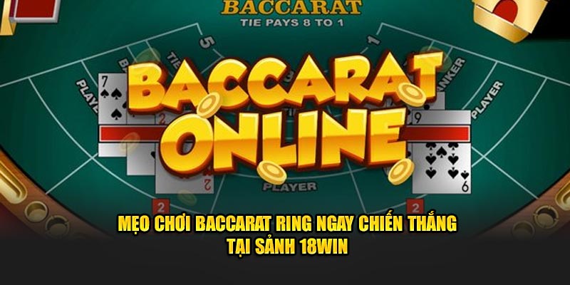 mẹo chơi baccarat